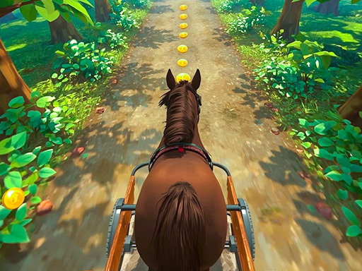 Thrilling Horse Kart Runner Game Adventure Awaits image