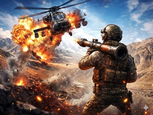 Master the soldier in this action packed adventure image