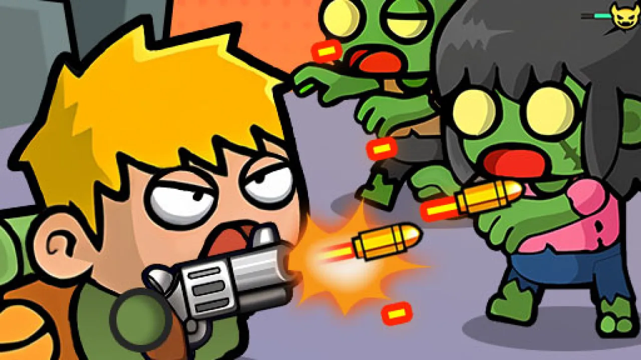 Defend and Survive in Exciting Zombie Waves 2 Shooting Game image