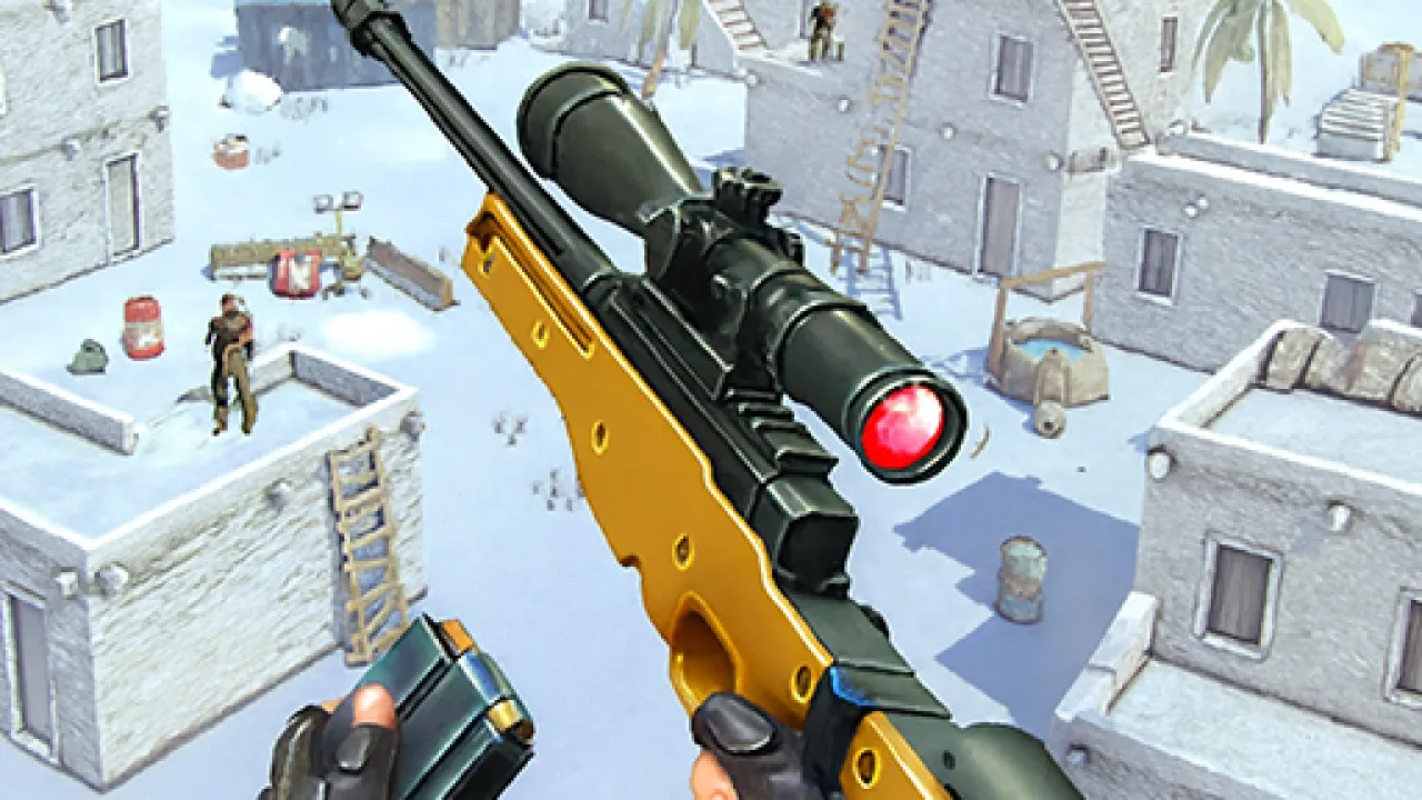 Experience the Thrill of 3D Sniper Shooting Game Action image