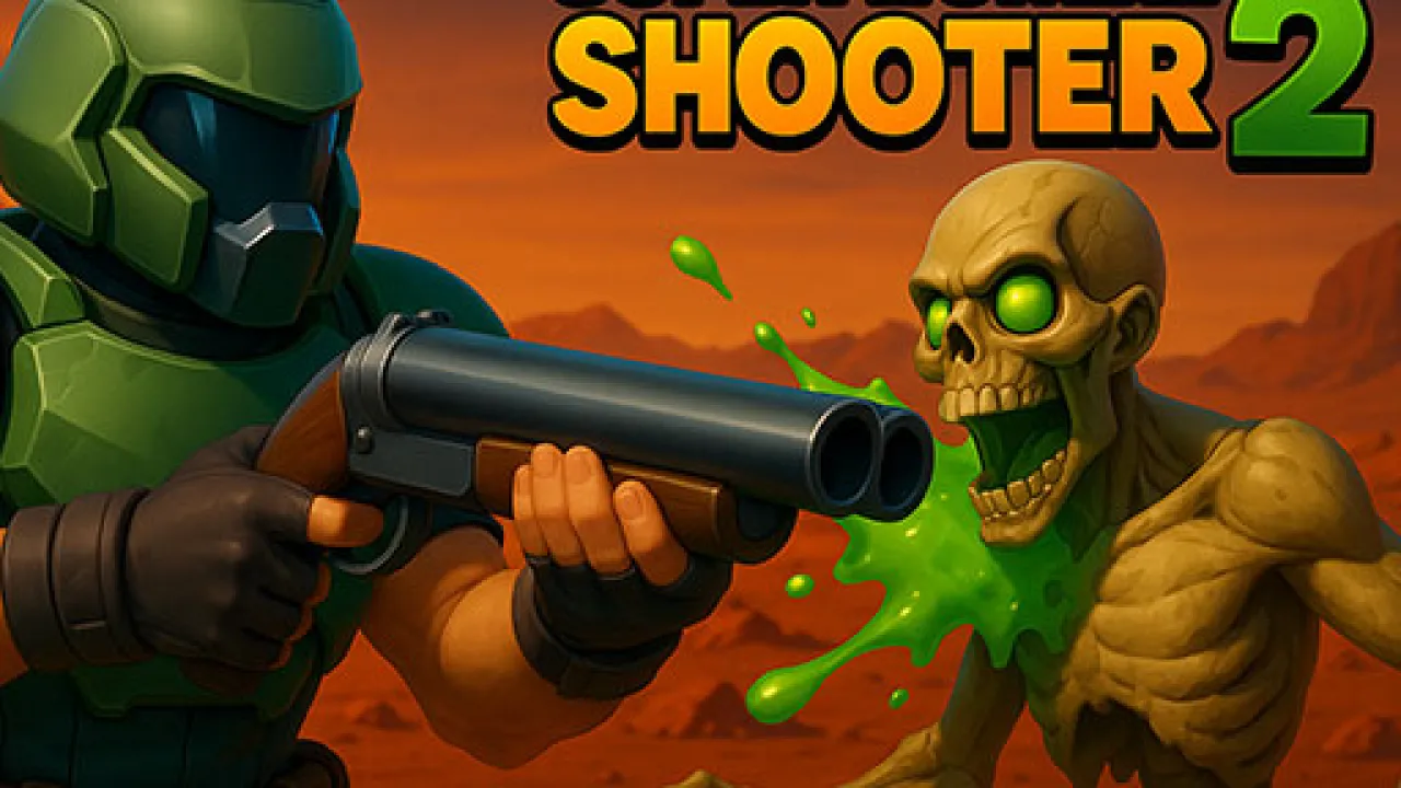 Experience Intense Action with Super Zombie Shooter 2 Free Online Game