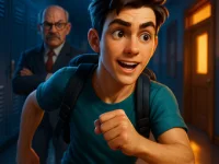 Boy Escape from School: Runaway