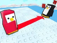 Knockout - Push Penguins on Ice!