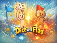 Dice and Flag