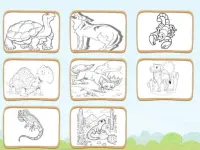 Desert Animals Coloring Book image