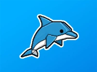 an origami dolphin